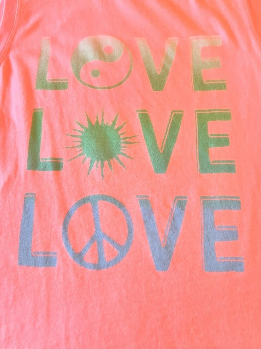 Spiritual Gangster Beloved Bowery Tank - Pink Made in USA NWT S/M